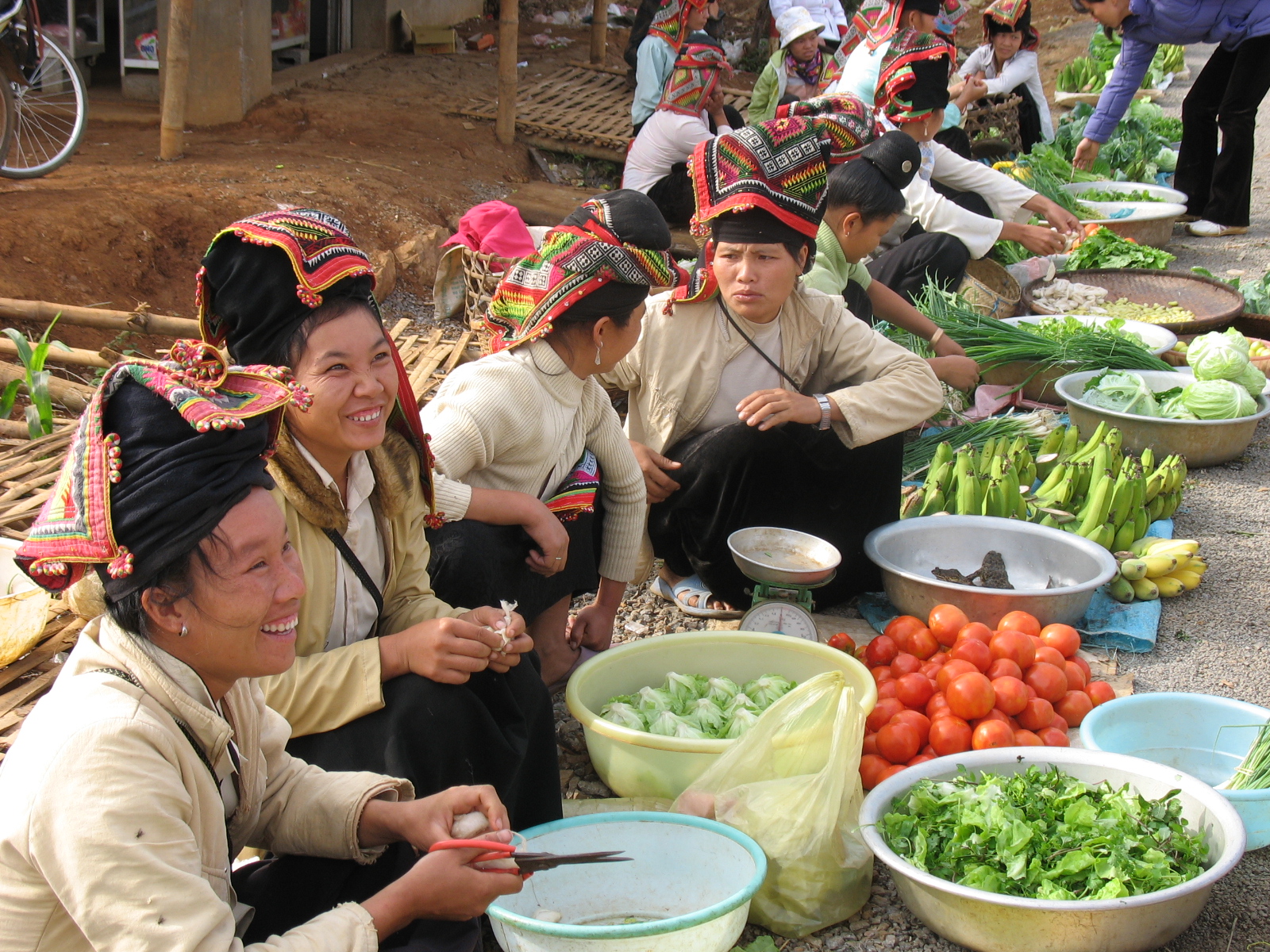 Voyage nord Vietnam hors es sentiers battus Marché ethnique
