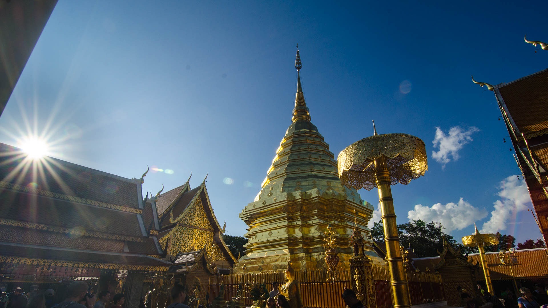circuit la thailande du nord au sud - temple de doi suthep